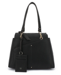 AB106 Double Handle Satchel with Card holder