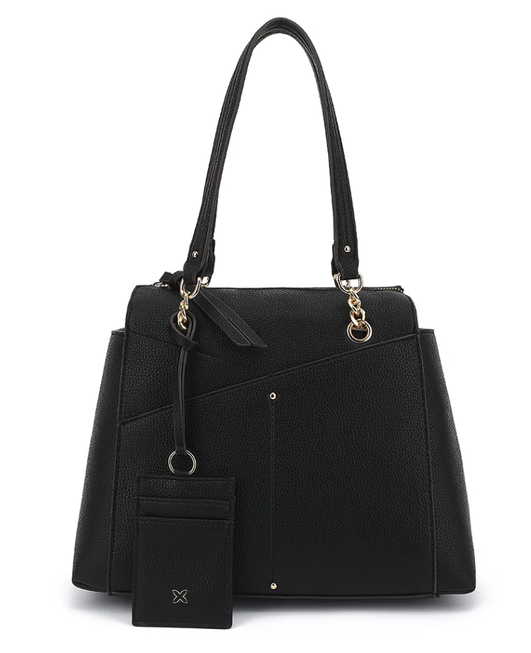 AB106 Double Handle Satchel with Card holder