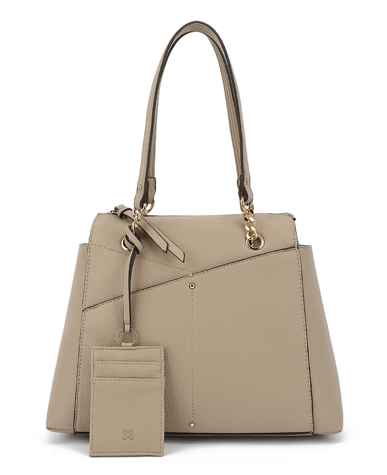 AB106 Double Handle Satchel with Card holder