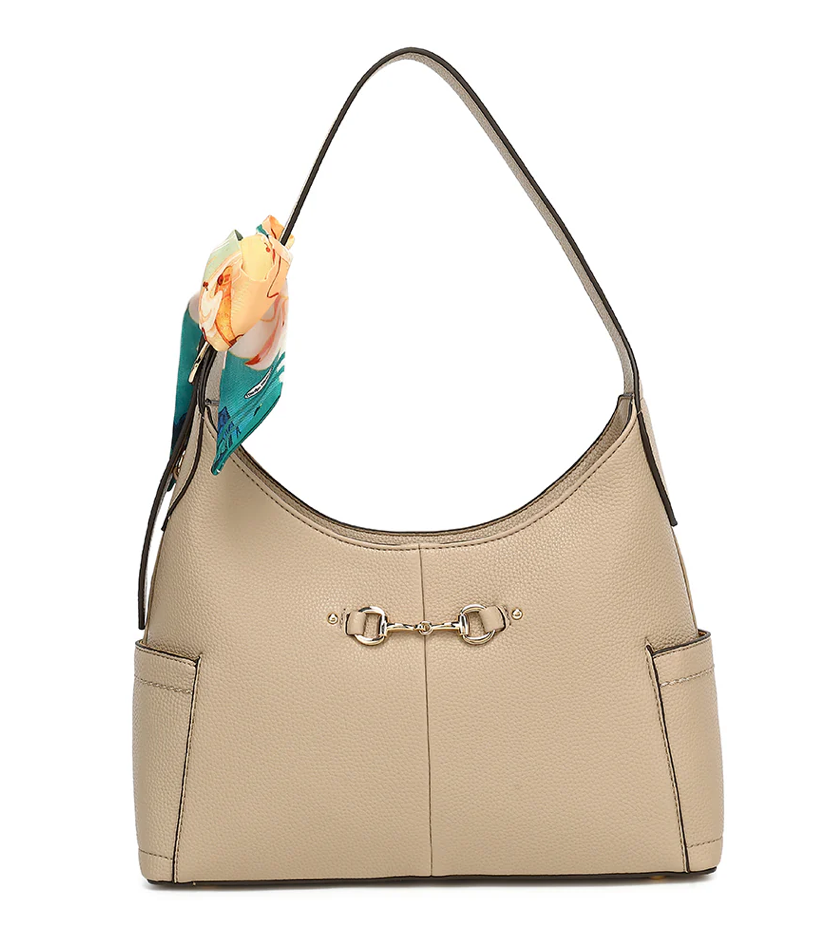 AB130 Hobo with Horse bit HW & scarf
