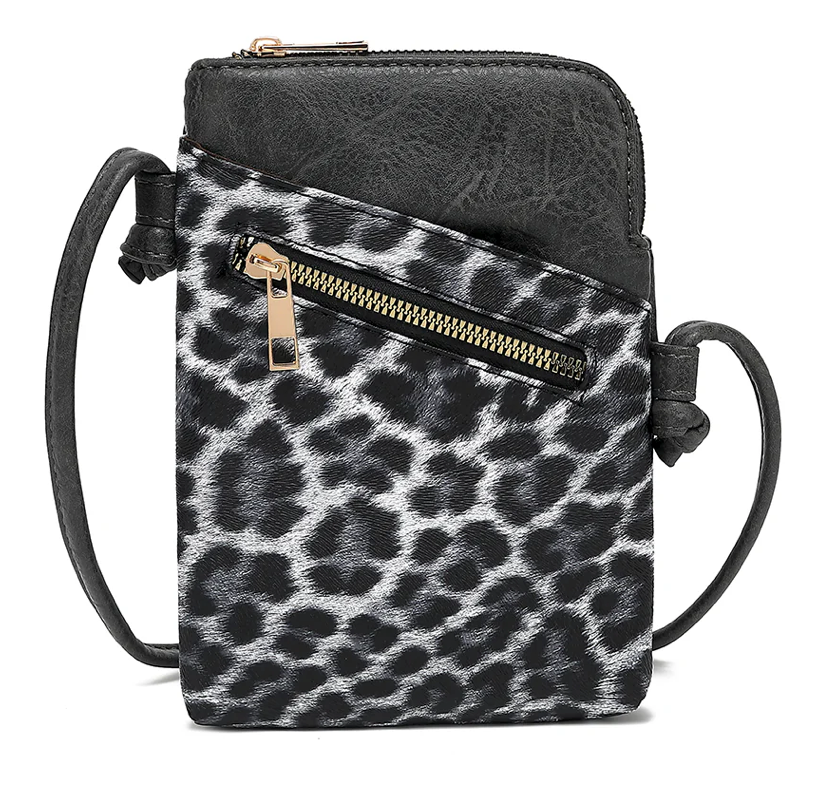 AB152 Leopard Print Crossbody