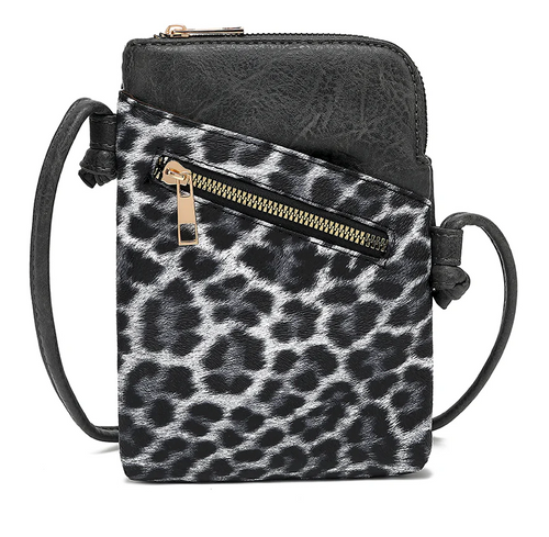 AB152 Leopard Print Crossbody