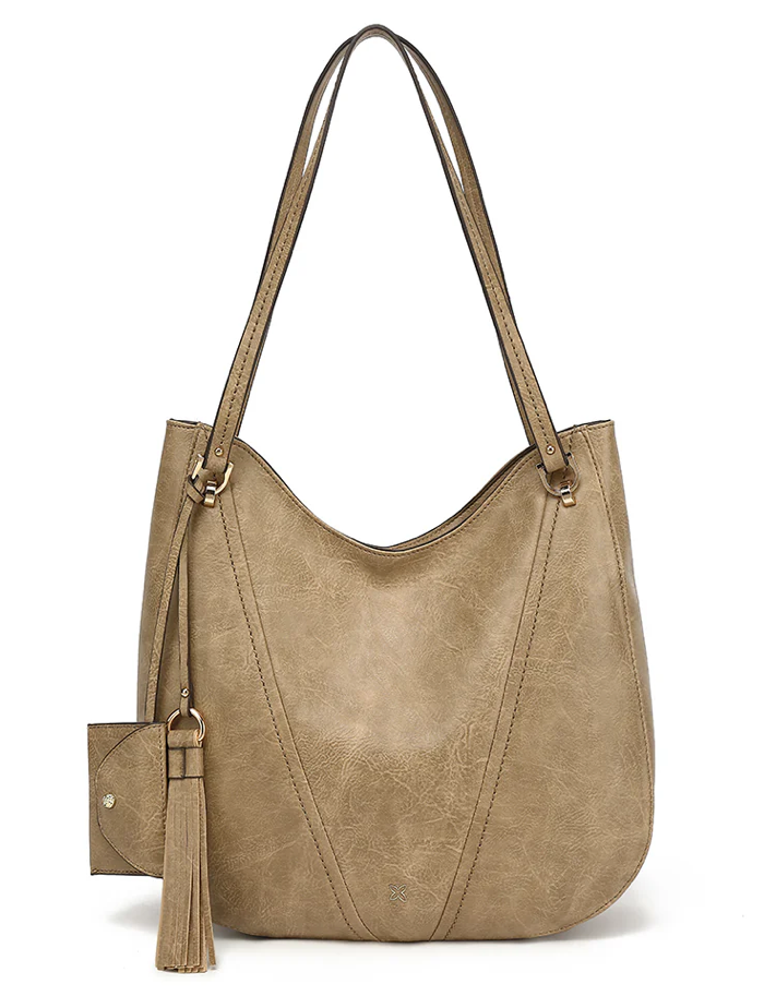 AB250 SLOUCHY N/S HOBO WITH HANGOFF