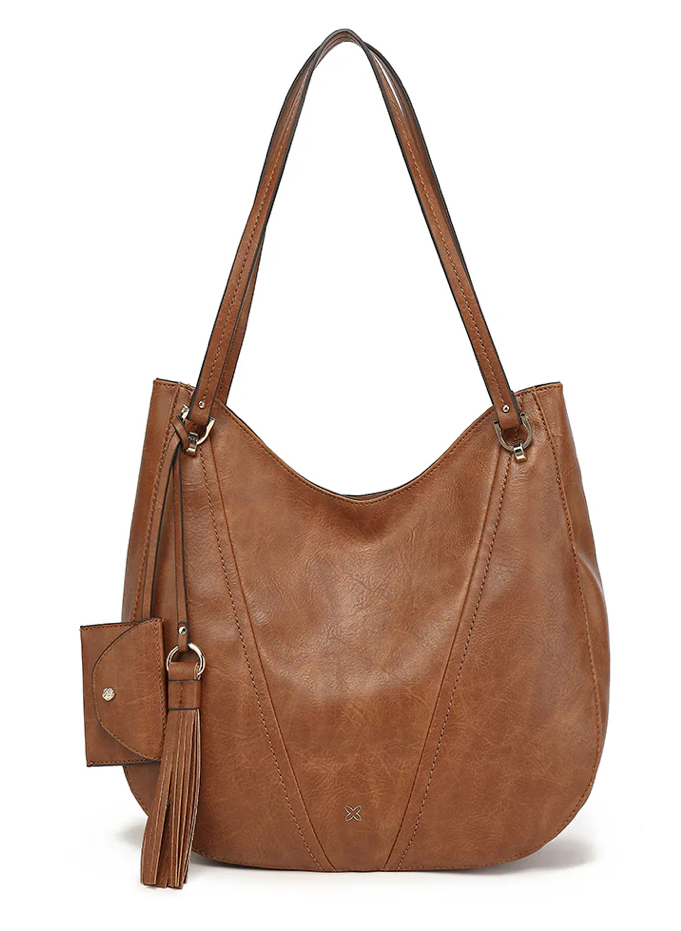AB250 SLOUCHY N/S HOBO WITH HANGOFF