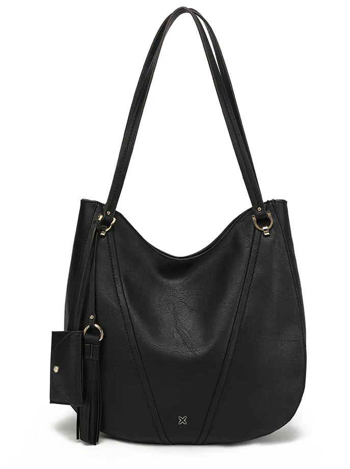 AB250 SLOUCHY N/S HOBO WITH HANGOFF