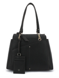AB335 DOUBLE HANDLE SATCHEL WITH HANGOFF