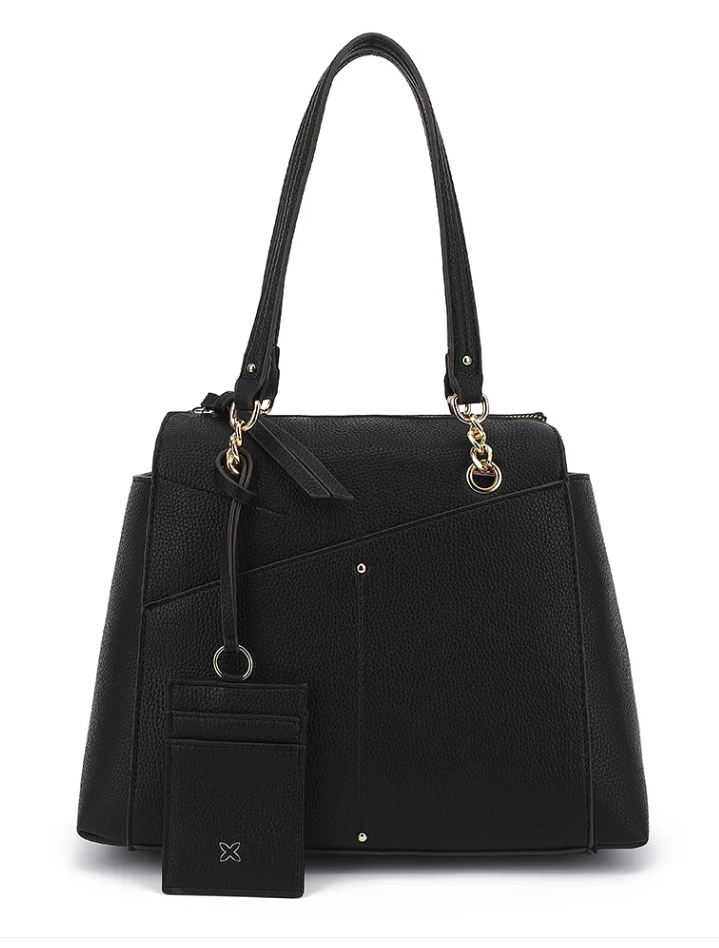 AB335 DOUBLE HANDLE SATCHEL WITH HANGOFF