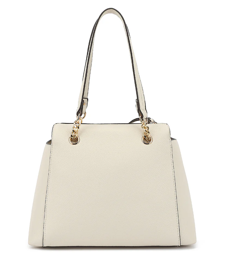 AB335 DOUBLE HANDLE SATCHEL WITH HANGOFF