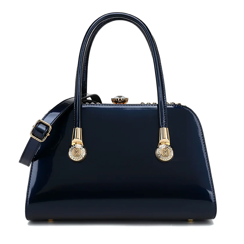AB405 Rhinestone Frame Satchel