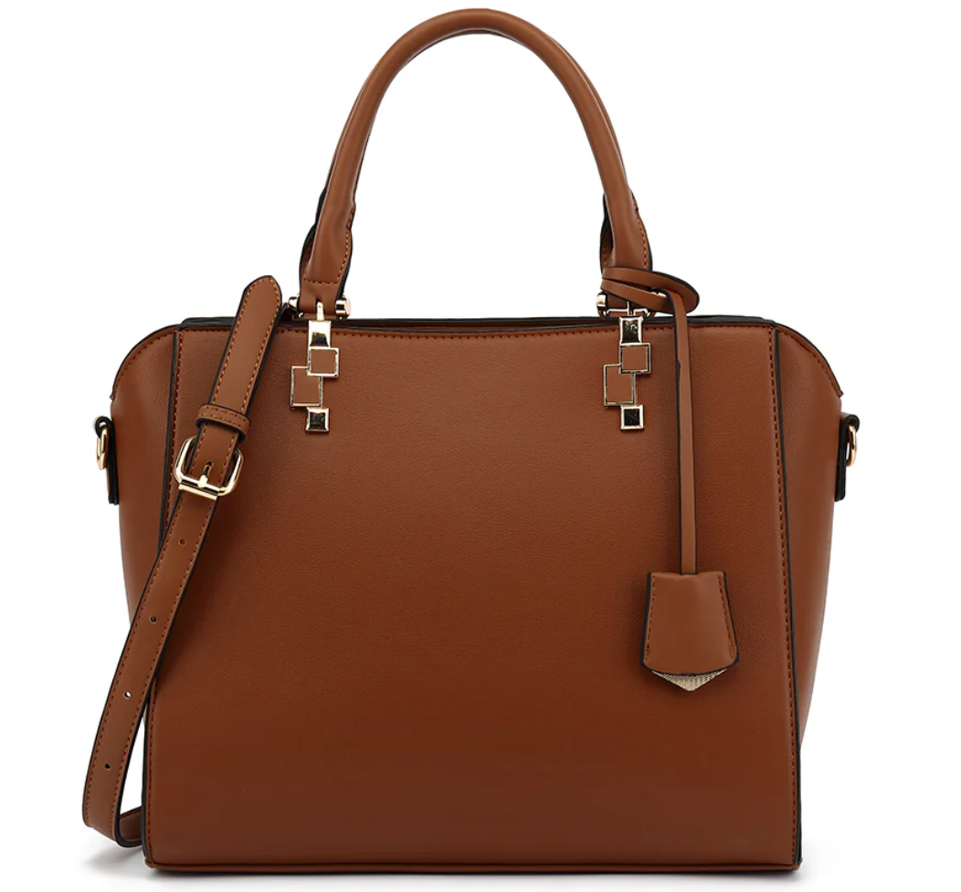 AB331 SATCHEL WITH DETACHABLE SHOULDER STRAP