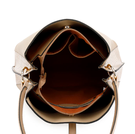 AB100 N/S HOBO WITH CROC INSERTS