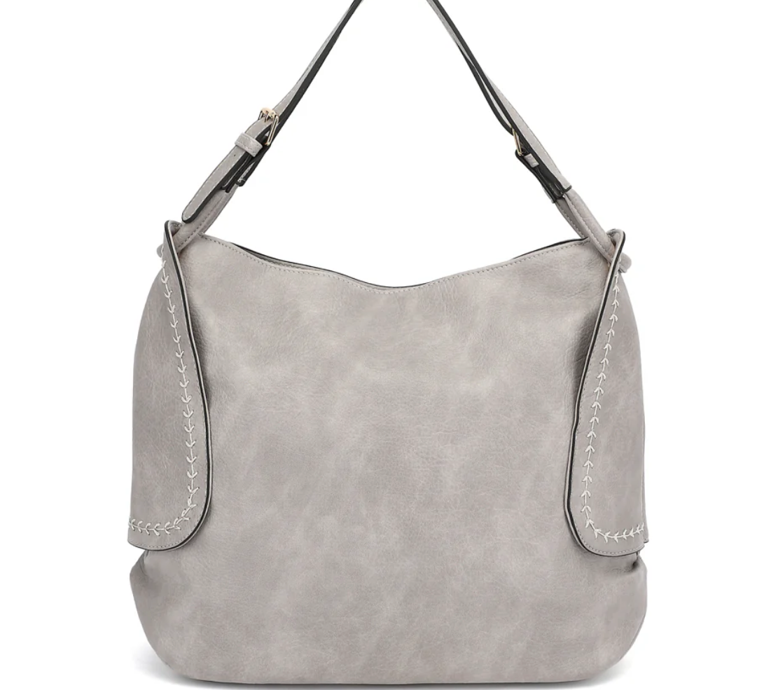 AB251 SLOUCHY DOUBLE HANDLE HOBO