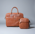 SS37 Crocodile Emboss Leather Duo Briefcase and Crossbody Free Shipping within the USA