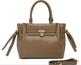 AS125 DOUBLE HANDLE SATCHEL WITH LOCK HARDWARE
